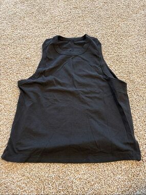 lululemon athletica Black Relaxed Tank Top
